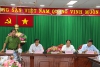 Phó Bí thư Thường trực Thành ủy làm việc với Cảnh sát PC&CC thành phố